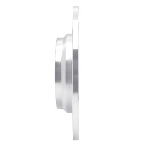 Mercedes-Benz GLE300D Brake Rotor (1) - Rear Left - R1 Concepts - Drilled & Slotted - Silver - `12-`18